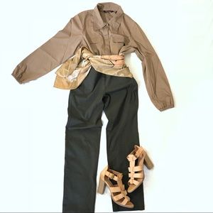 Talbots Heritage Dark Green Pants Size 6